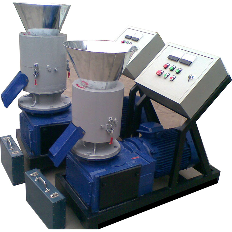 350 Flat-Die Sawdust Pellet Mill